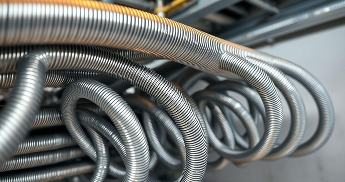Serpentina galvanizada como solução ideal para tubos de aquecimento e refrigeração