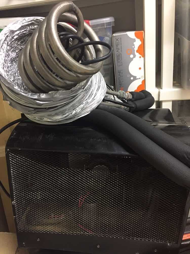 Serpentina freezer vertical